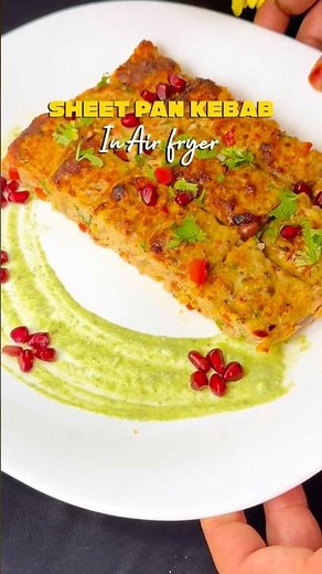 Chicken sheet pan kebab 🤤 | Juicy and High protein Kebab | Air fryer recipe