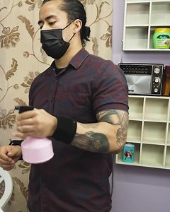 Throwback to the Indian barber studio I have, hopefully can get back to making some videos in there soon, for now here is the start of an ASMR Face massage #asmrsounds #oddlysatisfying #relaxing #nomadbarber #asmrsound #asmrmassage #fyp #nomad #headmassage #relax #relaxation #asmr #barbershop #asmrvideo | Nomad Barber