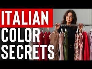 The Ultimate ITALIAN Woman Color Plate | Style Over 50