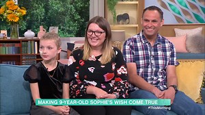 675K views · 9.3K reactions | Today we're joined by 9-year-old Sophie, who has made a very special list of wishes she'd like to complete... and we are honoured to help just one of them come true! ✨ | This Morning | Facebook