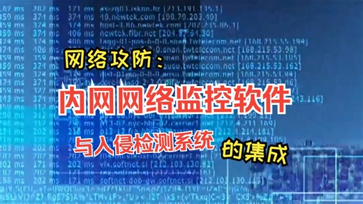 网络攻防：内网网络监控软件与入侵检测系统的集成
