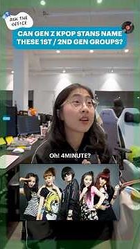 Can Gen Zs Name These Gen 1/2 K-Pop Groups? #kpop #shorts