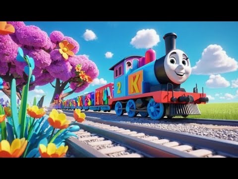 Choo Choo ABC Train | Fun Alphabet Song for Toddlers | Learn ABCs with a Singing Train Adventure