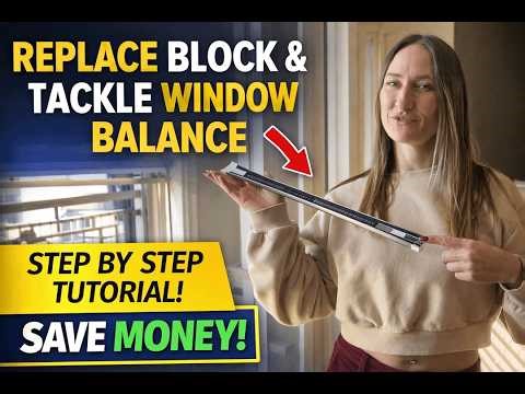 How to Replace a Sash Balance (Non-Tilt Window) | Measure Correctly & Save Money