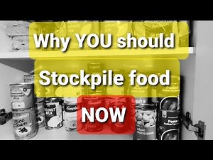 Why YOU should stockpile food NOW / Australian prepper pantry