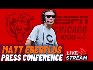 Chicago Bears Press Conference Live | Coach Matt Eberflus