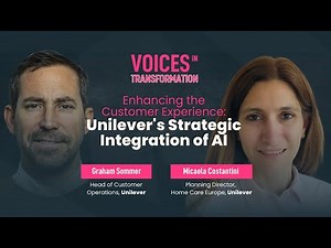 Integrating AI into our supply chain to elevate the customer experience | Unilever