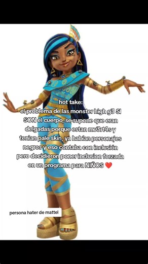 Cuerpo y diversidad en Monster High G3: Reflexiones