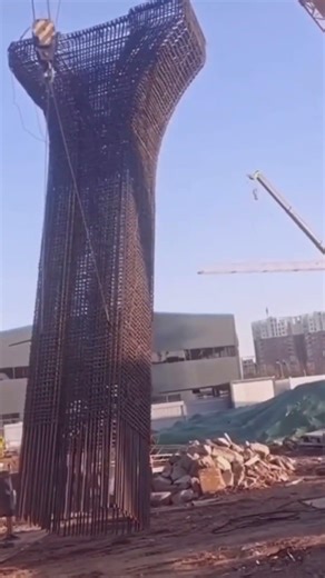 Elevated Pier Steel Cage Hoisting
