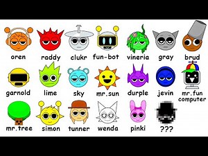 Every Sprunki in 6 Minutes