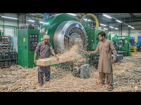 How Ice Cream Sticks Are Made | Wooden Popsicle Stick Manufacturing Process