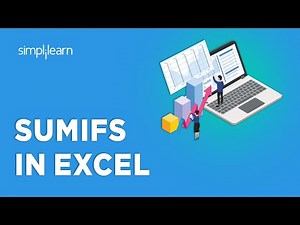 SUMIFS Formula in Excel | SUMIFS in Excel | SUMIFS Multiple Criteria | Excel Tutorial | Simplilearn