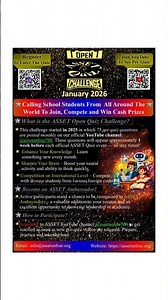 ASSET Open Quiz Challenge January 2026