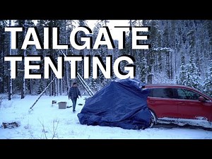 Mountain SUV Tailgate Camping