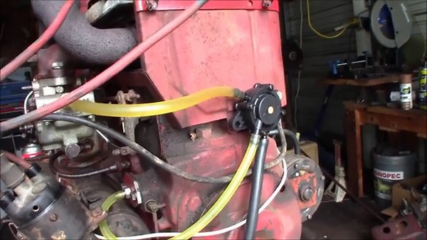 Thd Wisconsin fuel pump modification and engine running, maybe rod bad