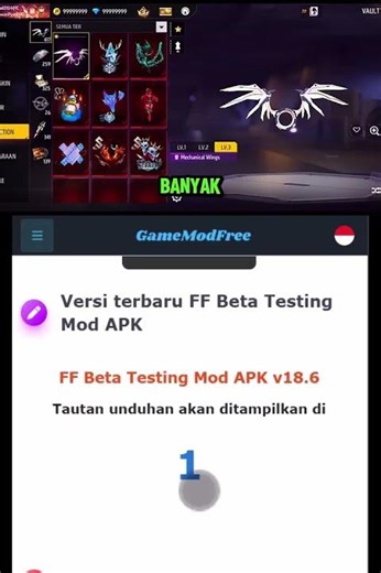 Download FF Beta Testing Modfyp Terbaru 2025 #ffbetatesting