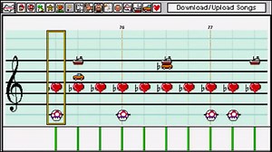 13 masterpieces reproduced in Mario paint style in "Mario Paint Composer"