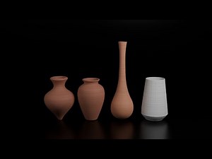Create in Blender | 4 Vase Concepts | 3 Creative Modeling Workflows | Part 1