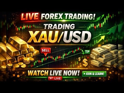 LIVE XAUUSD 🔥 Trade Gold With Me