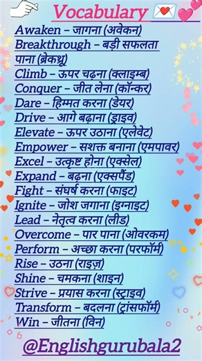 #englishspeaking#english #spokenenglish #vocabbatch #vocabs #vocabulary #englishvocabmastery