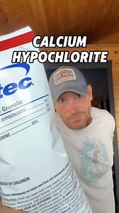 15K views · 5K reactions | Calcium hypochlorite is an essential item...
