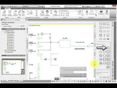Adding Instrumentation Symbols and Lines