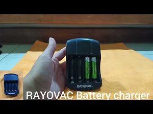 In Hand Review of Rayovac AA and AAA Rechargeable Batteries with Battery Charger