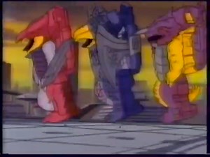 The Transformers G1 Piranacon, also known as King Poseidon in Japan, is a combiner formed from the Seacons. Released in 1988, Piranacon consists of Snaptrap (the torso) and his limb components: Skalor, Seawing, Nautilator, Overbite, and Tentakil. This Decepticon combiner is known for its aquatic theme and impressive firepower. Sparkbots, also released in the G1 line, are small Transformers that feature a friction motor that generates sparks when rolled. The Sparkbots, named Fizzle, Sizzle, and G