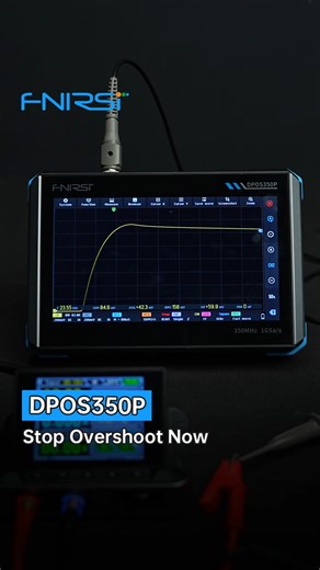 Can power-on overshoot damage your electronics? Power-on overshoot can silently damage electronics. Here’s how I check it using an oscilloscope in a real setup. Clean startup matters for power supplies and sensitive circuits. This test was done with the FNIRSI DPOS350P, capturing the full power-on waveform in one shot. Useful for electronics repair, lab testing, and engineering work. 👇 Curious how this works on your bench? Check the details on the following 🌐 Office: https://fnirsi.top/44Jui1n