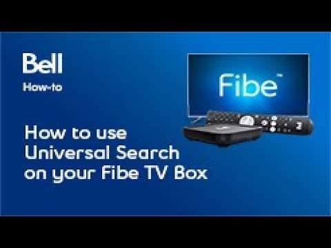 How to use Universal Search on your Fibe TV Box