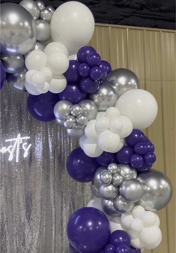 Wedding Reception 💜✨ #weddingtiktok #wedding #bride #balloon #reception #weddingreception #balloongirl #balloonart #balloons #balloonartist #balloontiktok