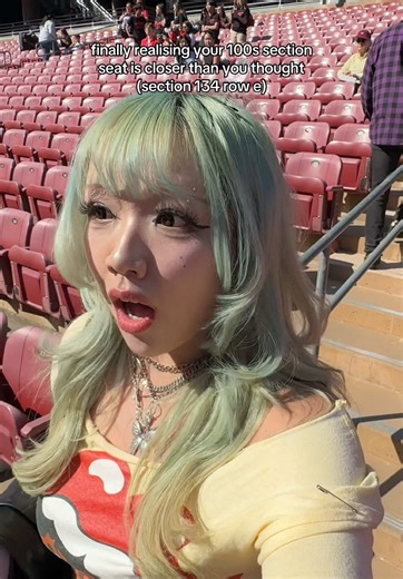 BTS Stanford Concert View: Section 134 Row E