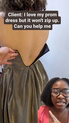 655K views · 10K reactions | It's been a while... A day in the life of an Alterations Specialist. Prom gown alterations. Removed zipper and added lace up ties. #prom2023 #gownalterations #memphisseamstress | Monde's Threads | Facebook