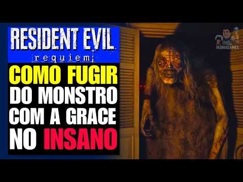 Resident Evil 9: Requiem - How to Escape the Initial Monster in INSANE Mode (Grace)