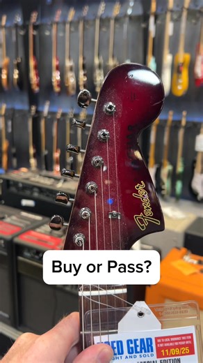 137K views · 1.3K reactions | Buy or Pass? Special Edition MIJ Fender Jaguar in “Gunmetal Redburst”. Found at Las Vegas Guitar Center for $1,049.99 #fender #jaguar #red #fyp #guitartok #specialedition #mij #redburst | Buy Or Pass Guitars | Facebook
