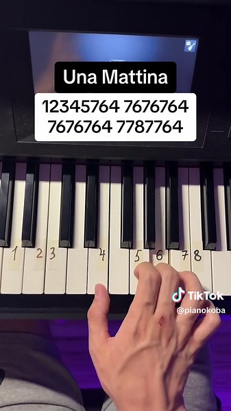 Tutorial de Piano: Una Mattina paso a paso