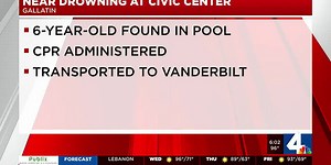 6-year-old nearly drowns while at summer camp