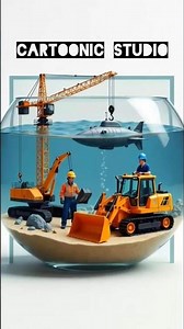 “Mini People Mega Underwater City 🌊 | Cartoonic Studio Team’s Futuristic Ocean Project