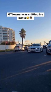 GTi definitely smelt that V8😂🤌🏾😎 #bmw #m3e92 #vw #volkswagen Karbon Auto | 7SpeedStreets