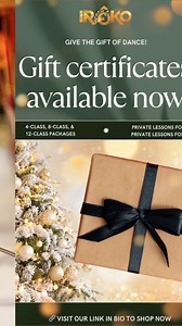 This holiday season, elevate your gift-giving with Iroko Dance...
