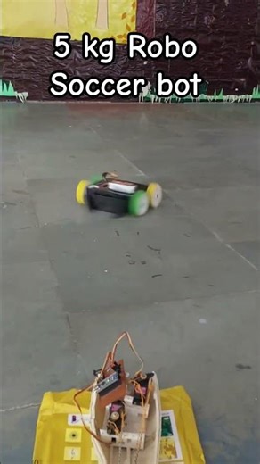 5 kg Robo Soccer bot for Competition #robotics #engineering #explore