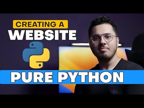 Creating a Full Stack Web Application using Only Python 🔥
