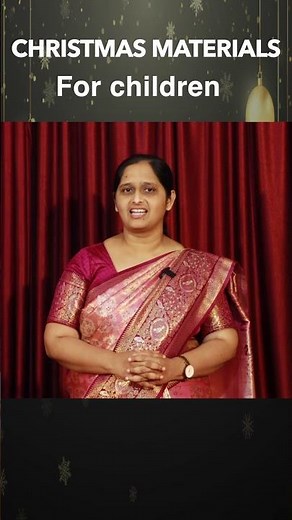 Christmas sunday school materialsll priyahaarisll Berachah ministries