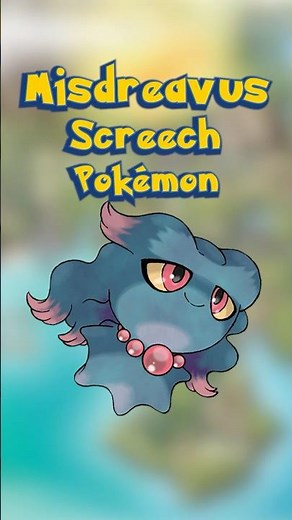 Misdreavus the Screech Pokémon | Daily Pokédex 200 #pokemon #johto #misdreavus