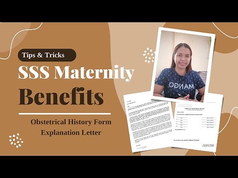 SSS MATERNITY BENEFITS | OBSTETRICAL HISTORY FORM AND EXPLANATION LETTER│Ate Mel