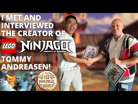 I Met the Creator of LEGO NINJAGO: Tommy Andreasen - FULL INTERVIEW!