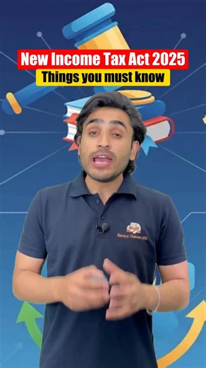 Income Tax Act 2025 Explained | Big Changes From 1 April 2026 #shorts #NewITAct #incometaxact | Sleepy Classes