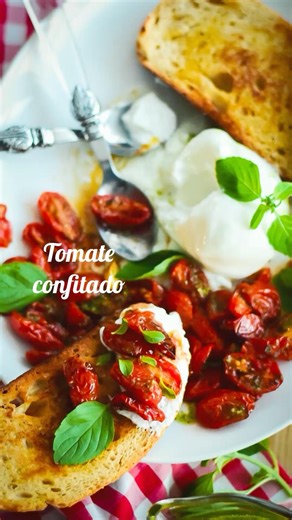 Tomate confitado delicioso!