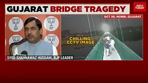 2.3K views · 27 reactions | Gujarat bridge collapse: How political circle reacted #ITVideo #GujaratAccident #BridgeAccident (Nabila Jamal) | India Today | Facebook