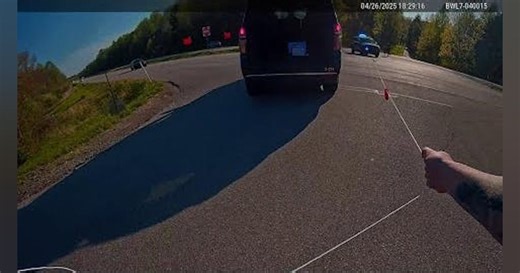 Video: Ind. Police Officer Struck Deploying Stop Sticks During Chase
